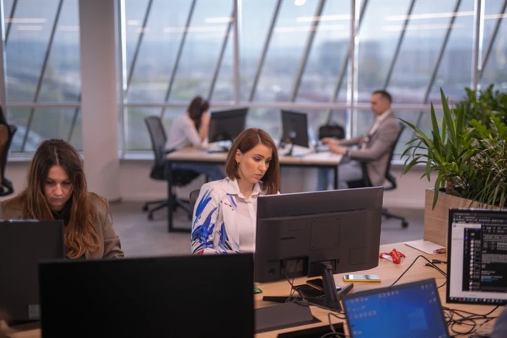 Cheil Adriatic team at work in the Belgrade office