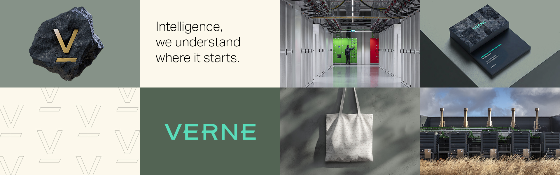 Verne’s brand identity work 